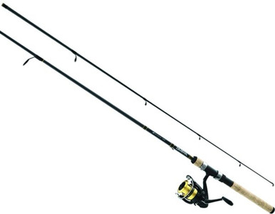 Daiwa D‑Shock 6′6″ Freshwater Spinning Rod & Reel Combo