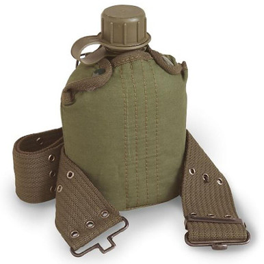 Stansport Plastic Canteen/Cover/Belt Set