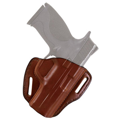 Bianchi 24992 58 P.I. Belt Slide Leather Hip Holster Tan RH
