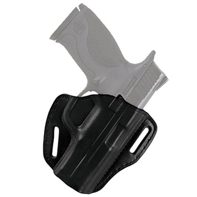 Bianchi 25014 58 P.I. Belt Slide Leather Hip Holster Black RH
