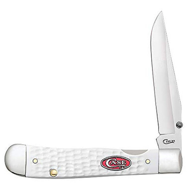 Case 60191 SparXX Standard Jig White Kickstart TrapperLock with Belt Clip
