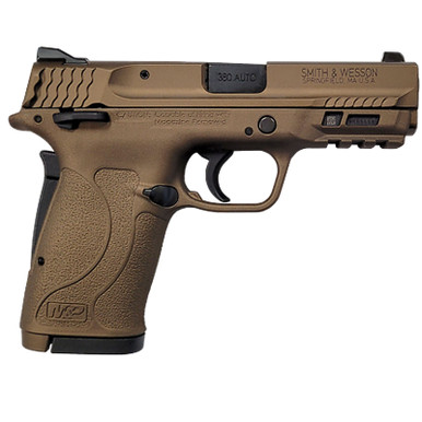 Smith & Wesson M&P380 Shield EZ M2.0 Pistol 13290, 380 ACP, 3.6 in, Burnt Bronze Finish, 8 Rd