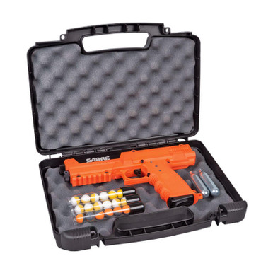 Sabre SL7 Pepper Projectile Launcher 7 Projectile Capacity 12 gram C02 Propellant, Orange