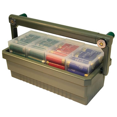 MTM SSC SHOTSHELL BOX CADDY WITH 4 SS25'S