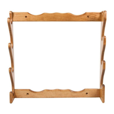 Allen Company 4 Gun Wooden Wall Rack
