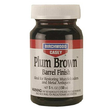 Birchwood Casey Plum Brown Barrel Finish 5 oz Liquid, 14130