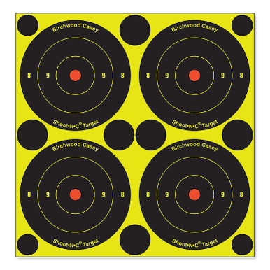 Birchwood Casey Shoot-N-C Targets 3" Bullseye QTY 48 /120 Pasters, 34315
