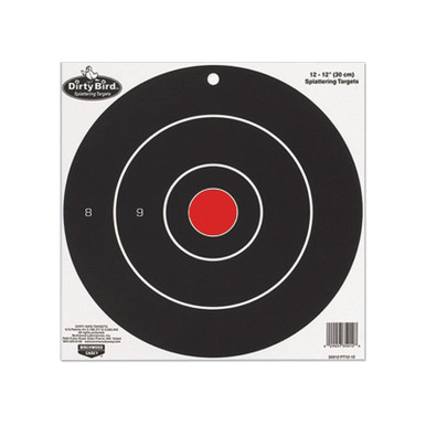 Birchwood Casey Dirty Bird 8" Bullseye Targetss Package of 25