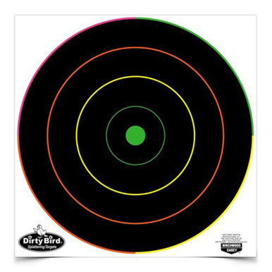 Birchwood Casey Dirty Bird Hanging Tagboard 12" Bullseye 10 Pack 35830