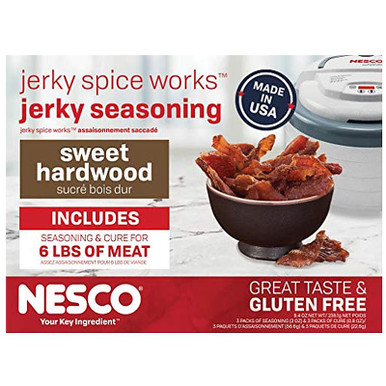 NESCO Jerky Spice Works Sweet Hardwood Jerky Seasoning