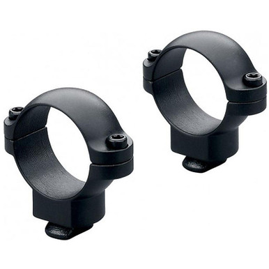 Leupold 1" Dual Dovetail Rings High Height Matte Black Steel, 49918