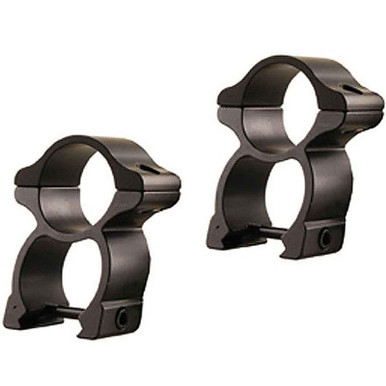 Leupold See-Thru 1" Scope Rings High Black Matte, 55880