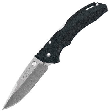 Buck Bantam BLW Folding Knife 3.13" SS Blade GRN Handle Black 0285BKS-B