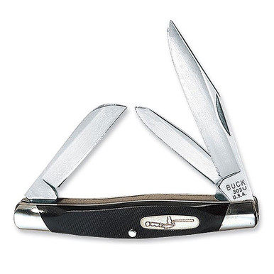 Buck 0303BKS-B Buck Cadet Folding Knife 3-Blade 420HC Stainless Steel