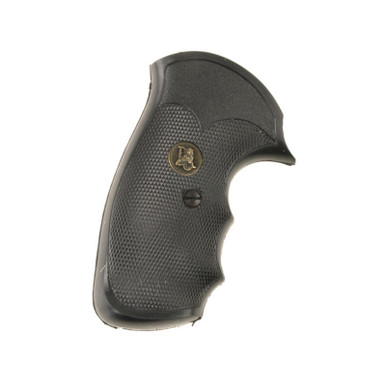 Pachmayr Gripper Grips with Finger Grooves S&W J-Frame Square Butt Rubber
