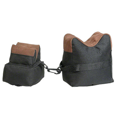 Outdoor Connection Bench Bag 2 Pc Set Fab/Lthr Fill Blk 2 Piece BRB2F-28213