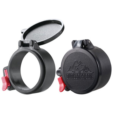 Butler Creek Flip-Open Scope Cover Eyepiece Size 03 Polymer Black, 20035