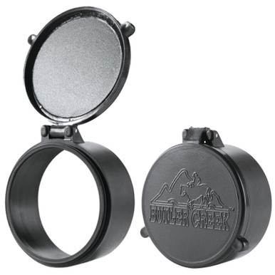 Butler Creek Flip-Open Scope Cover Objective Size 29 Polymer Black, 30290