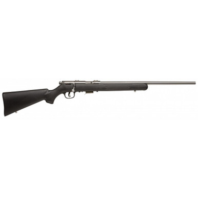 Savage Mark II FSS Rifle 22 Long Rifle 21" Stainless, Black