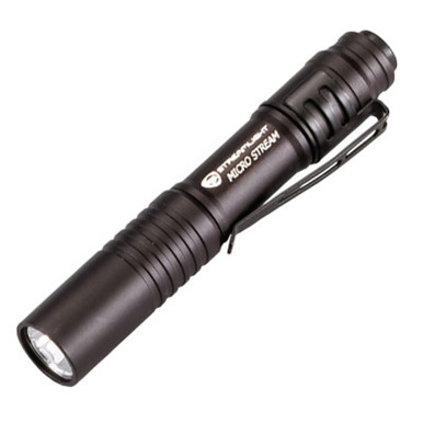 Streamlight MicroStream Flashlight White LED Aluminum Matte Black, 66318