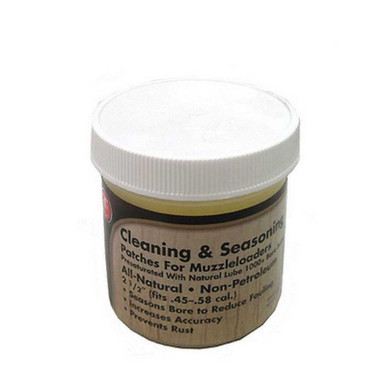 Thompson Center Natural Lube 1000 Plus BB Seasoned Patches 100PK, TC7003