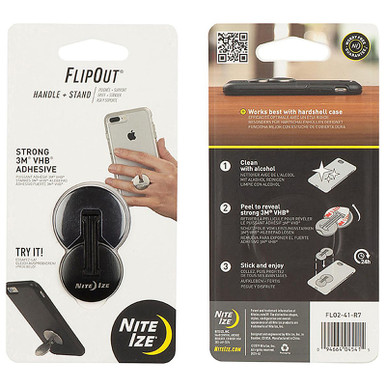 NITE IZE Flipout Handle + Stand Black