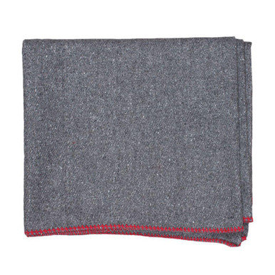 Fox Outdoor Wool Camp Blanket Dark Grey 818-9