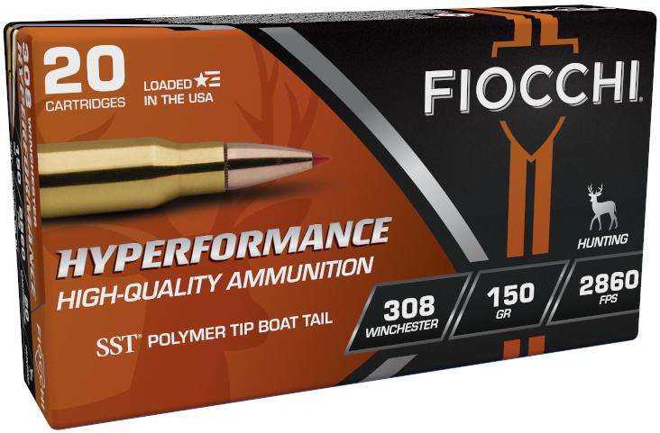 FiocchiExtrema 308 Win 150 gr SST 20 Bx/ 10 Cs