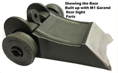 Ruger10/22 GI Style M1 Garand Rear Sight Base