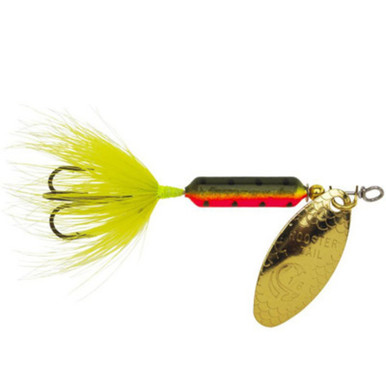 Yakima Bait Original Rooster Tail Spinner 1/16 oz – Fire Tiger