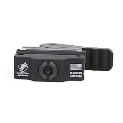American Defense Manufacturing Trijicon MRO Mount Standard Low Quick Release Black- AD-MRO-L-STD