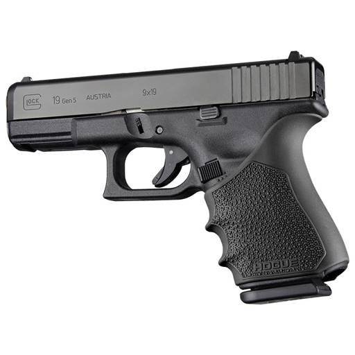 Hogue Handall Beavertail Grip Sleeve Black Fits Gen 1-2-5 Glocks- 17050