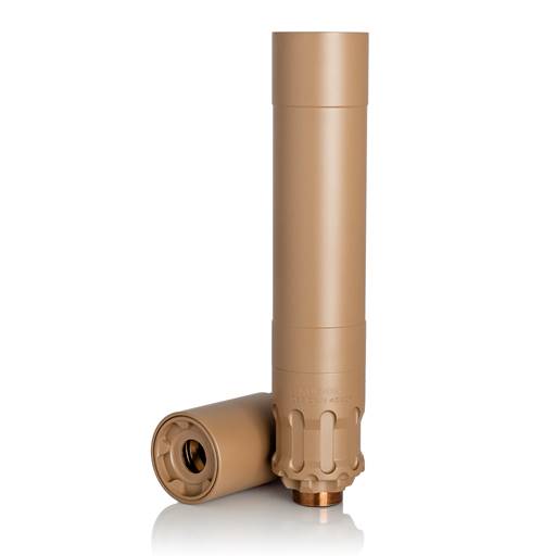 Rugged Suppressors Obsidian 45 45 Caliber Suppressor Modular FDE- OBSFDE45