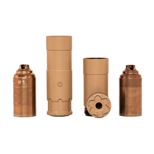 Rugged Suppressors Oculus 22 Suppressor Modular FDE- OCUFDE22