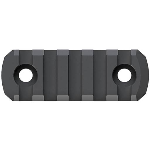 Magpul MLOK Rail Section 5 Slot 2.5" Aluminum- MAG581-BLK