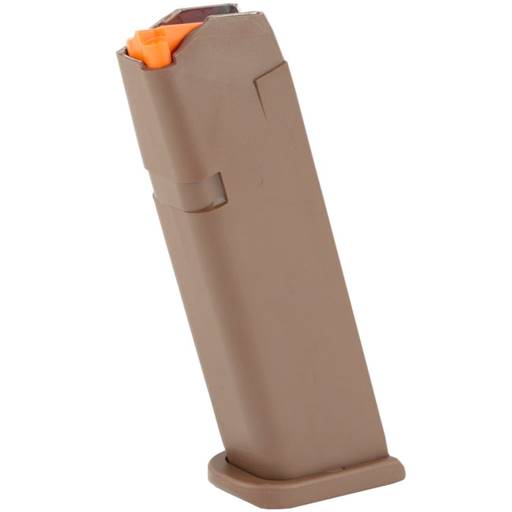 GLOCK Magazine 17 Gen 5 FDE 9mm 17 Round OEM- 47459