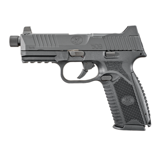 FN 509 Tactical 9mm Black Optic Cut Suppressor Height Night Sights4.5" Threaded Barrel 17/24 Rounds- 66-100375