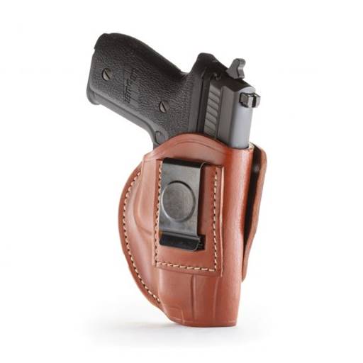 1791 Gunleather 4 Way Holster Classic Brown Right Hand Size 2 IWB/OWB- 4WH-2-CBR-R
