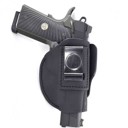 1791 Gunleather 4 Way Holster Stealth Black Right Hand Size 5 IWB/OWB- 4WH-5-SBL-R