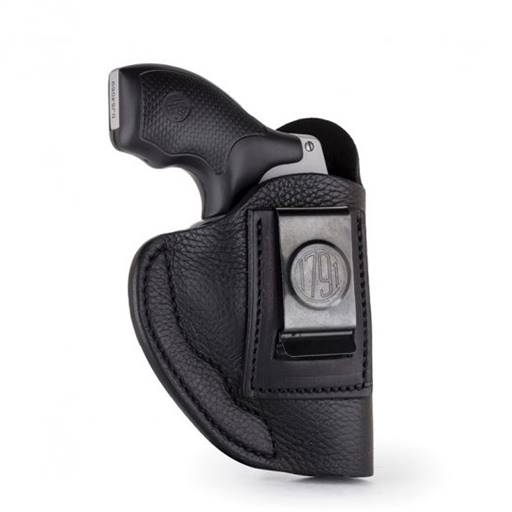 1791 Gunleather Smooth Concealment Holster IWBBlack Right Hand Size 2- SCH-2-NSB-R