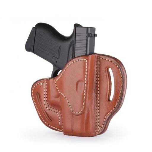 1791 Gunleather Belt Holster Compact Classic Brown Right Hand Size 2 OWB- BHC-CBR-R