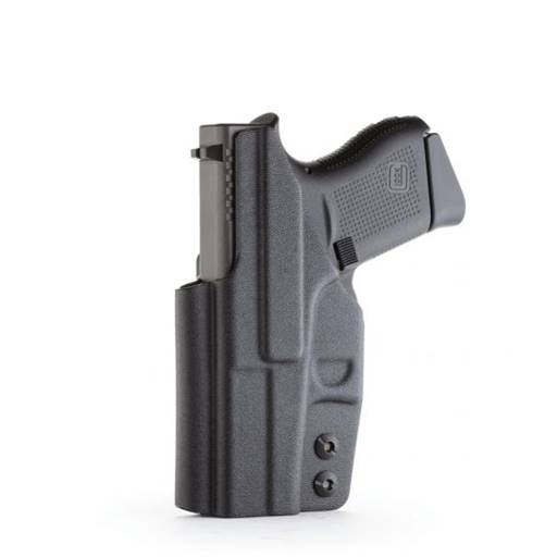 1791 Gunleather Kydex IWB Holster Glock 43 Right Hand Black- TAC-IWB-GLOCK43-BLK-R