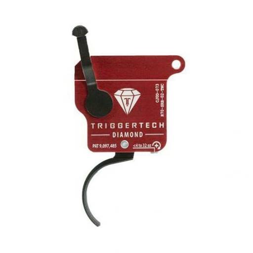 Triggertech Remington 700 Diamond Black Curved Trigger .3-2LB- R70-SRB-02-TNC