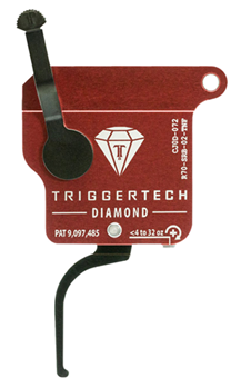 Triggertech Remington 700 Diamond Black Flat Trigger .3-2LB- R70-SRB-02-TNF