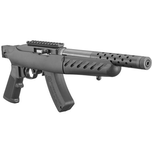 Ruger 22 Charger Lite 22LR Black Synthetic 10" Threaded Barrel 15 Rounds- 119478