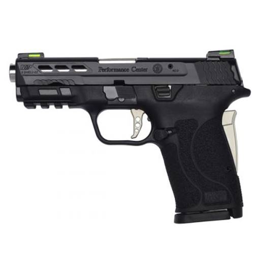 Smith & WessonM&P Shield EZ 9MM Performance Center Window Cut Slide 3.75" Silver Barrel No Safety 8 round - 13226