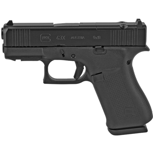 GLOCK 43X MOS 9mm Front Serration 3.39" Barrel 10 Round- PX4350201FRMOS