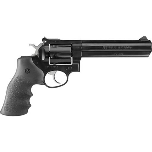 Ruger GP100 357 Mag Blued6" Barrel Rubber Grips 6 Rounds- 1704