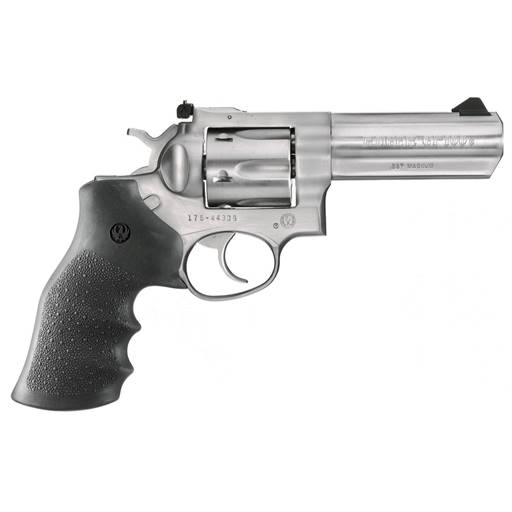 Ruger GP100 357 Mag Stainless4.2" Barrel Rubber Grips 6 Rounds- 1705