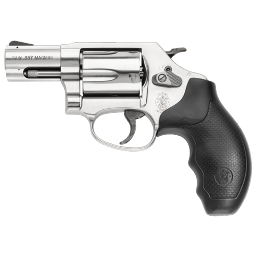 Smith & Wesson Model 60 357 Magnum Stainless Black Rubber Grip 2.125" Barrel- 162420